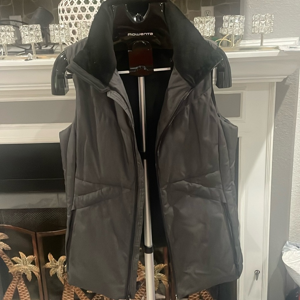 Black and grey vest!